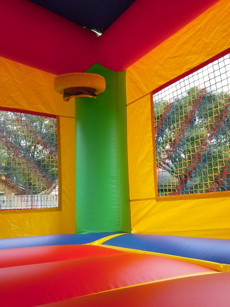 Castle Combo Bounce House hoop