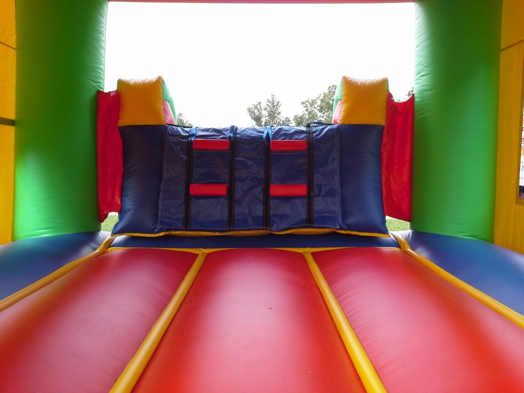 Castle Combo Bounce House inside