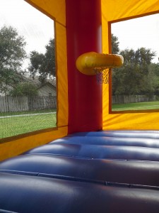 Combo Bounce House hoop