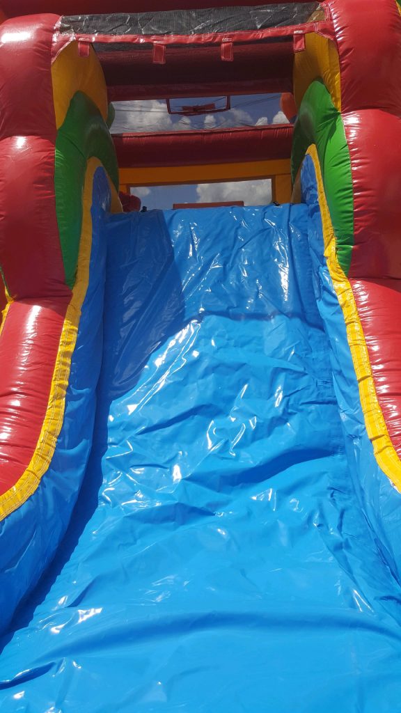 Enchanted Castle Combo Bounce House slide 2