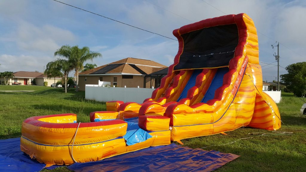 Lava Drop Water Slide