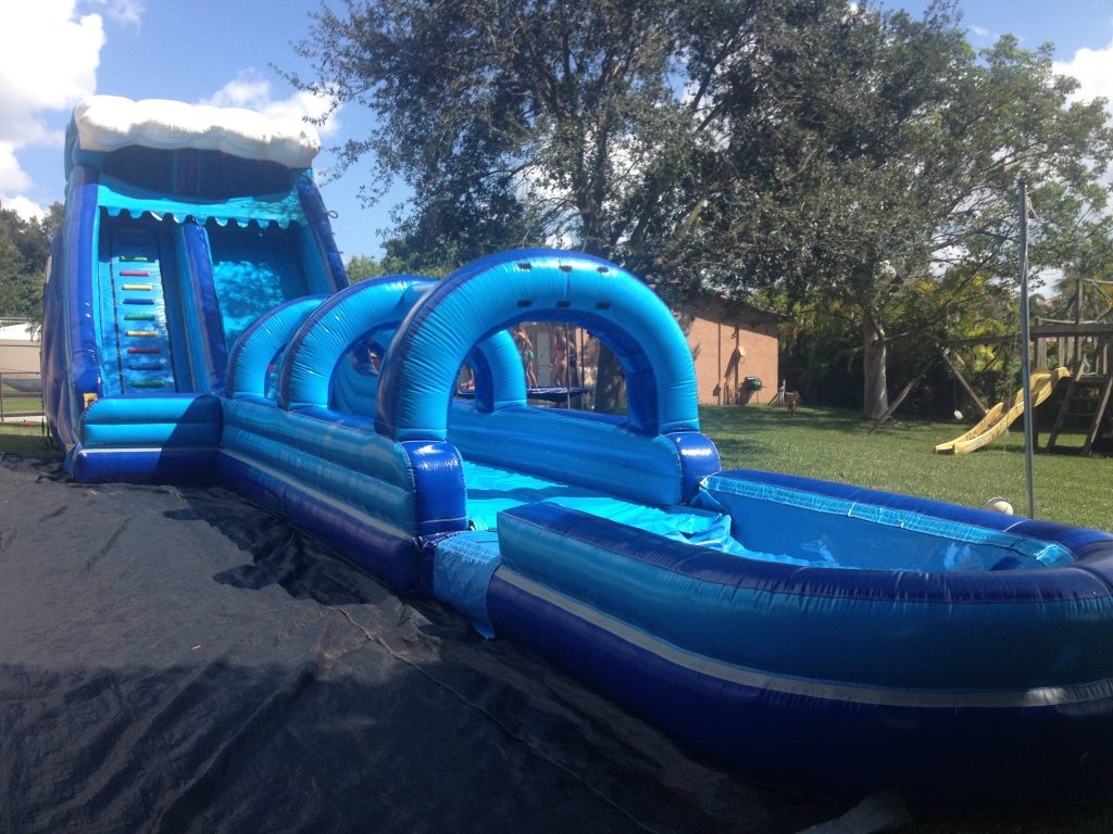 Blue Wave Water Slide