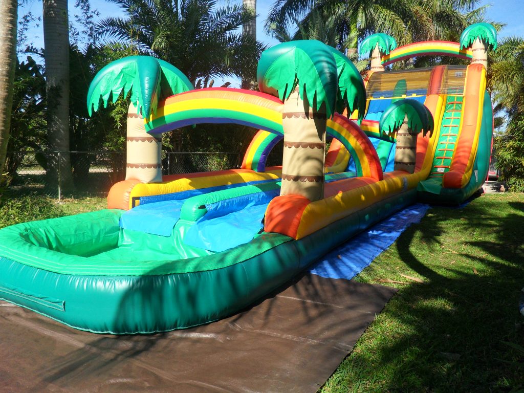 Giant Tropical Water Slide